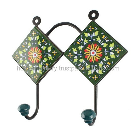 New large  Design good quality  Metal Wall Hook with Rack