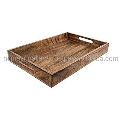 Heart shape  Wood Serving Wooden Tray handmade designed