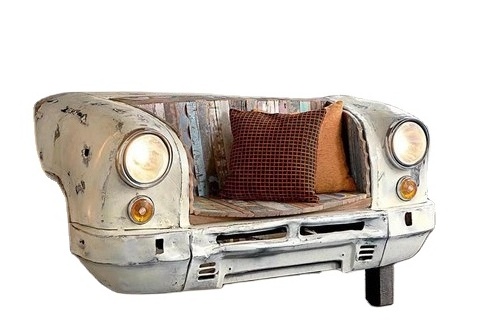 retro rustic antique industrial vintage  reclaimed European vintage car furniture wholesalers