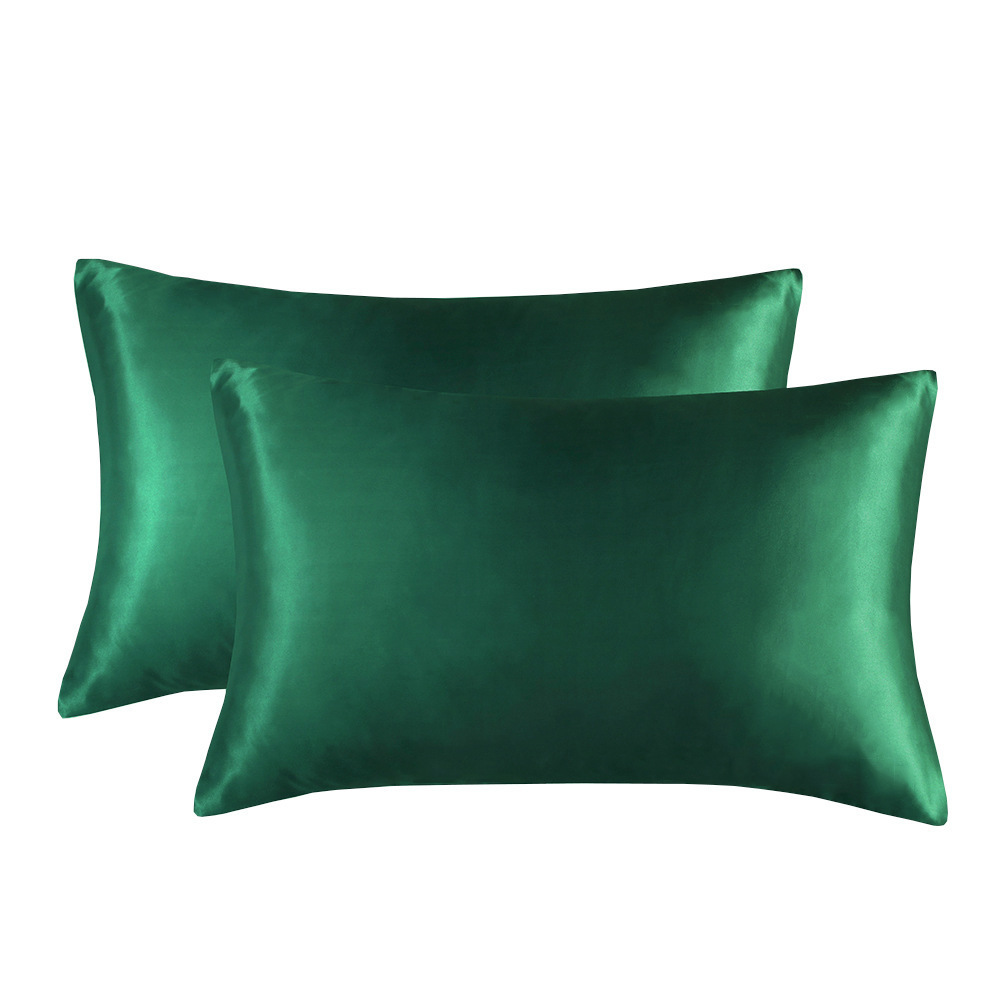 Best price satin pillowcase for home or for hotel Super Soft and Breathable satin pillow case