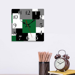 New Hot Clock Design Mirror Effect Mural Wall Sticker Clock Home Decor Craft Home Decoration Clock