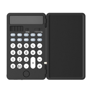 NEWYES Desk 12 Digits Folding Solar Notepad Calculator With 6 Inch Lcd Writing Tablet