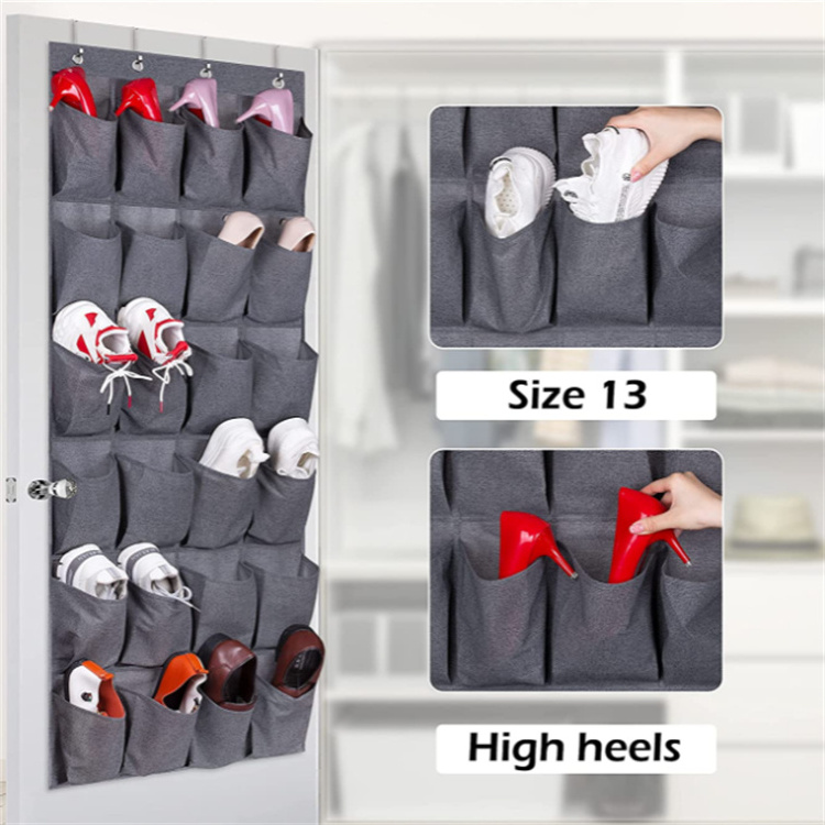 Hanging Shoe Shelves Closet Organizer Collapsible Wardrobe Organizer Closet Organizer for Shoes