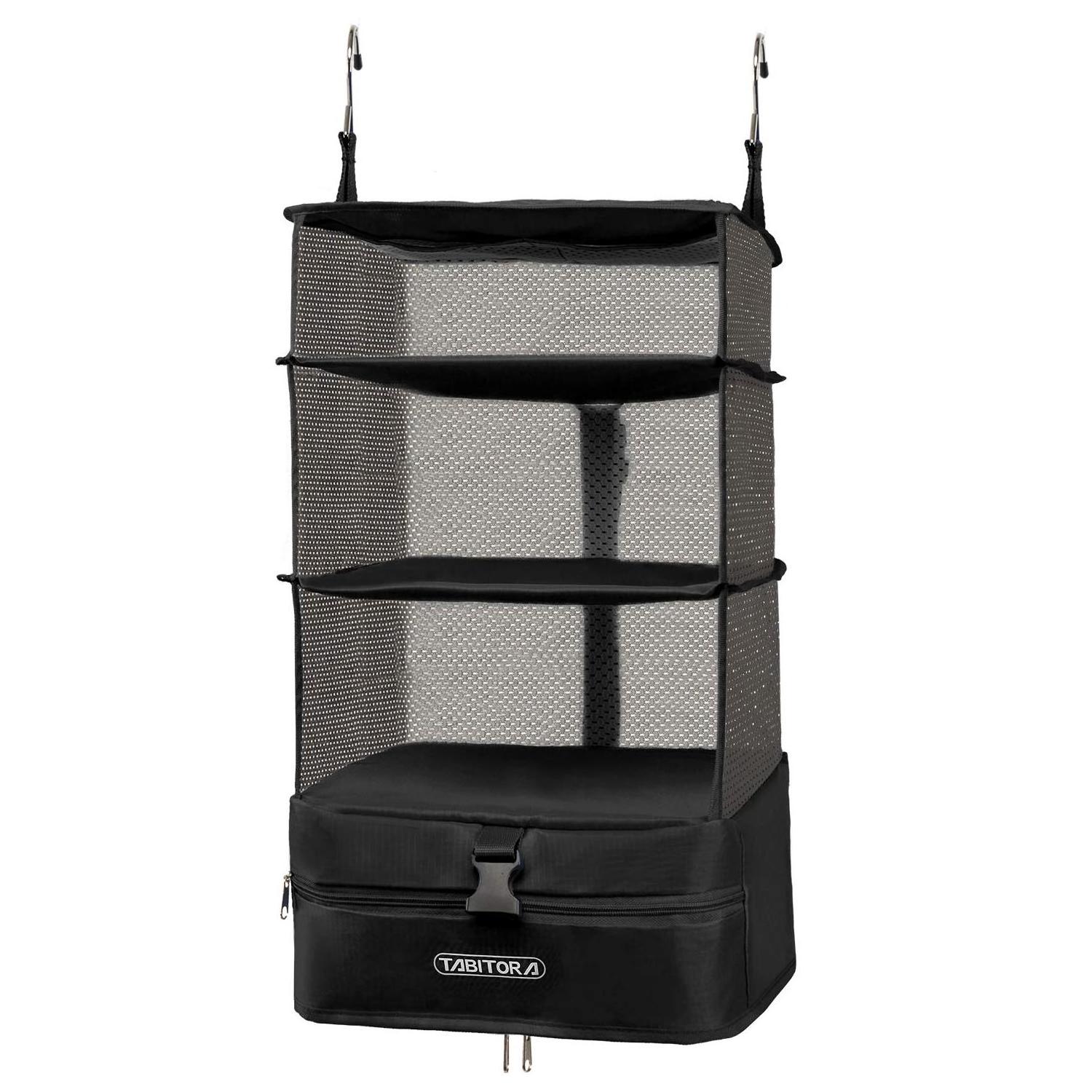 Large Capacity Portable Hanging Travel Shelves Bag Packing Cube Organizer Suitcase Storage Closet Organizer