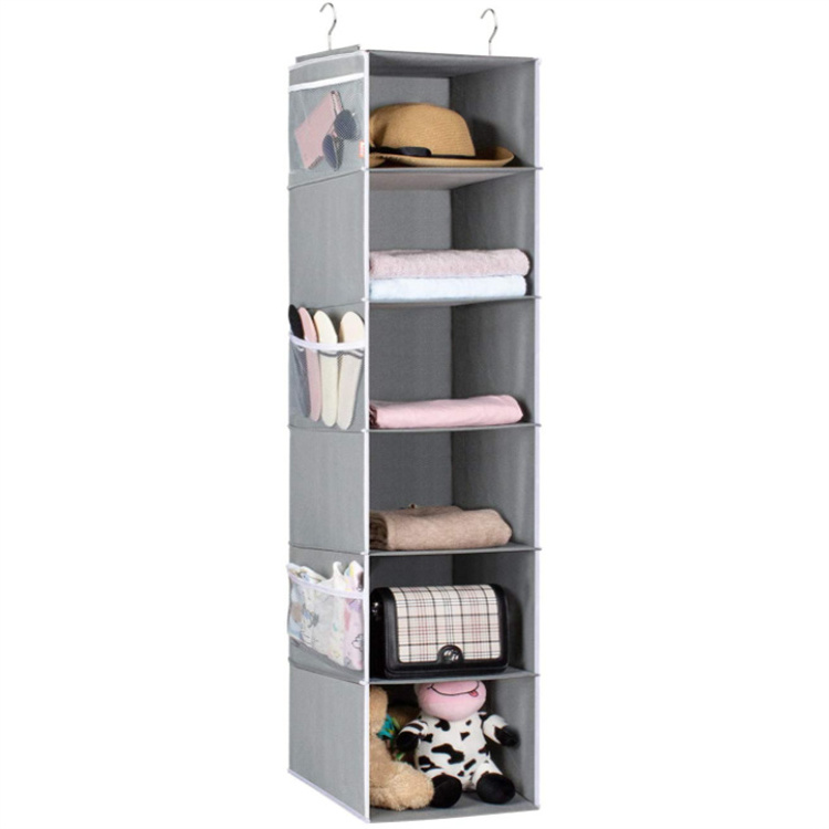 Kids Clothes Hanging Organizer Wardrobe Clothes Organizer Closet Shoe and Handbag Organizer