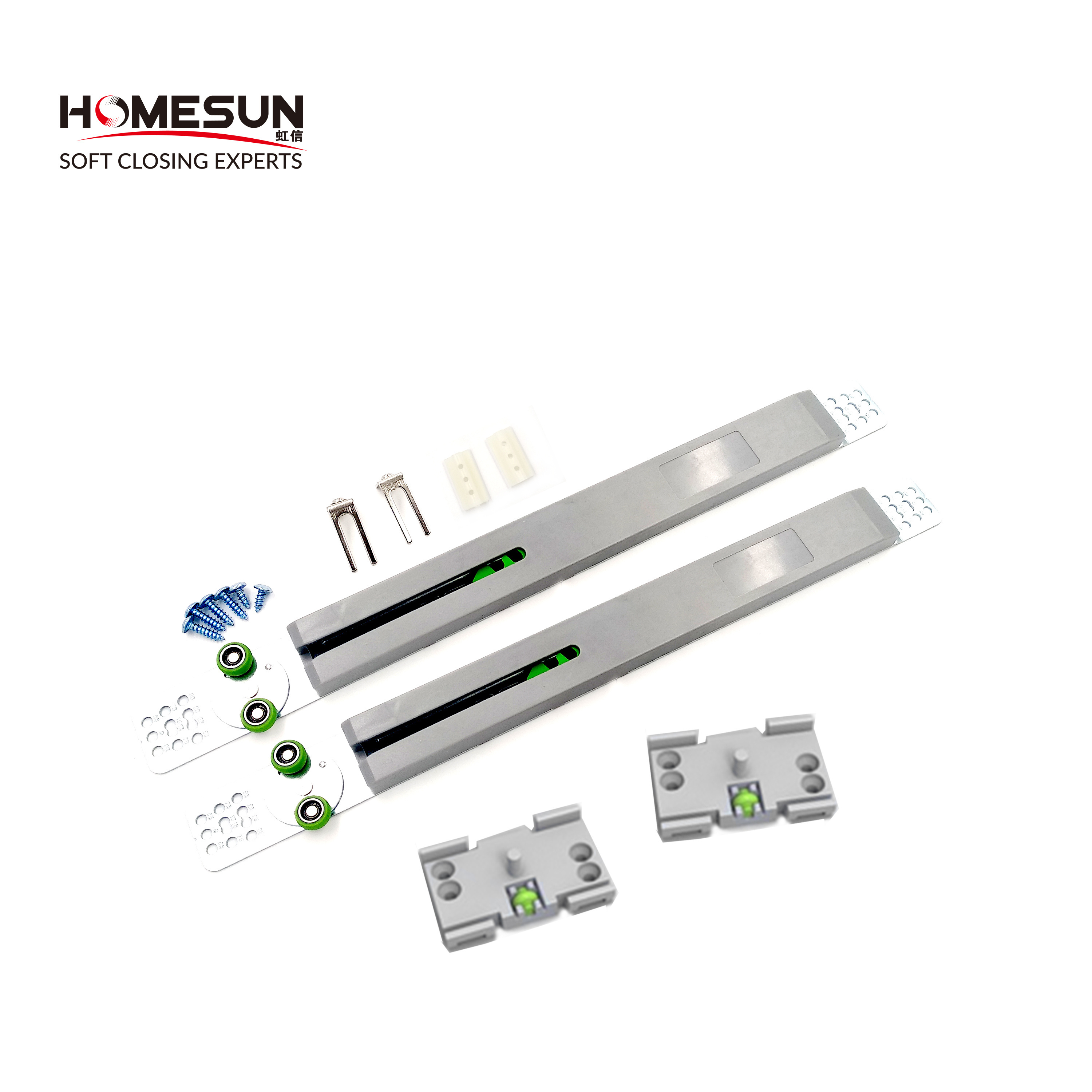 Soft close damper accessories Sliding aluminium wardrobe doors