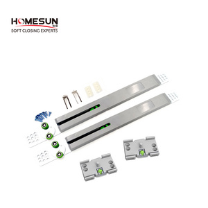 Soft close damper accessories Sliding aluminium wardrobe doors