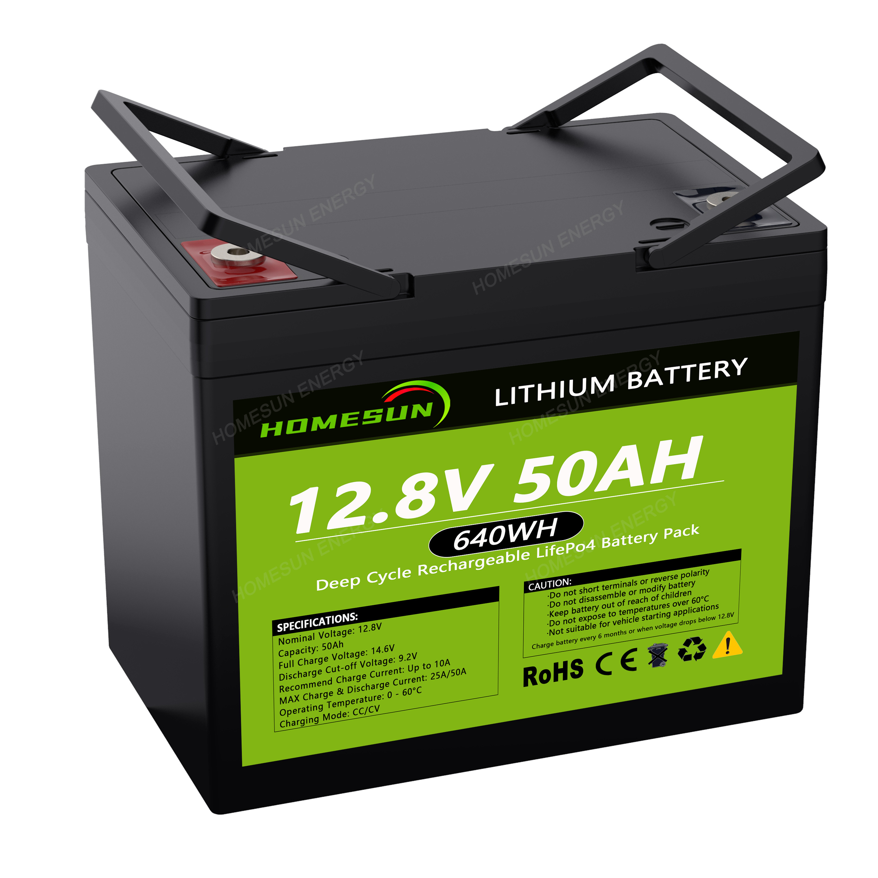 Wheelchair Battery 12v 50ah Lifepo4 Battrie 12v 50ah Lithium Iron Phosphate12v 50ah Lithium Battery