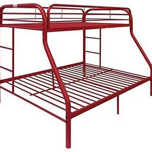 Cheap and Strong Metal Twin and Queen Bunk Bed with Ladders