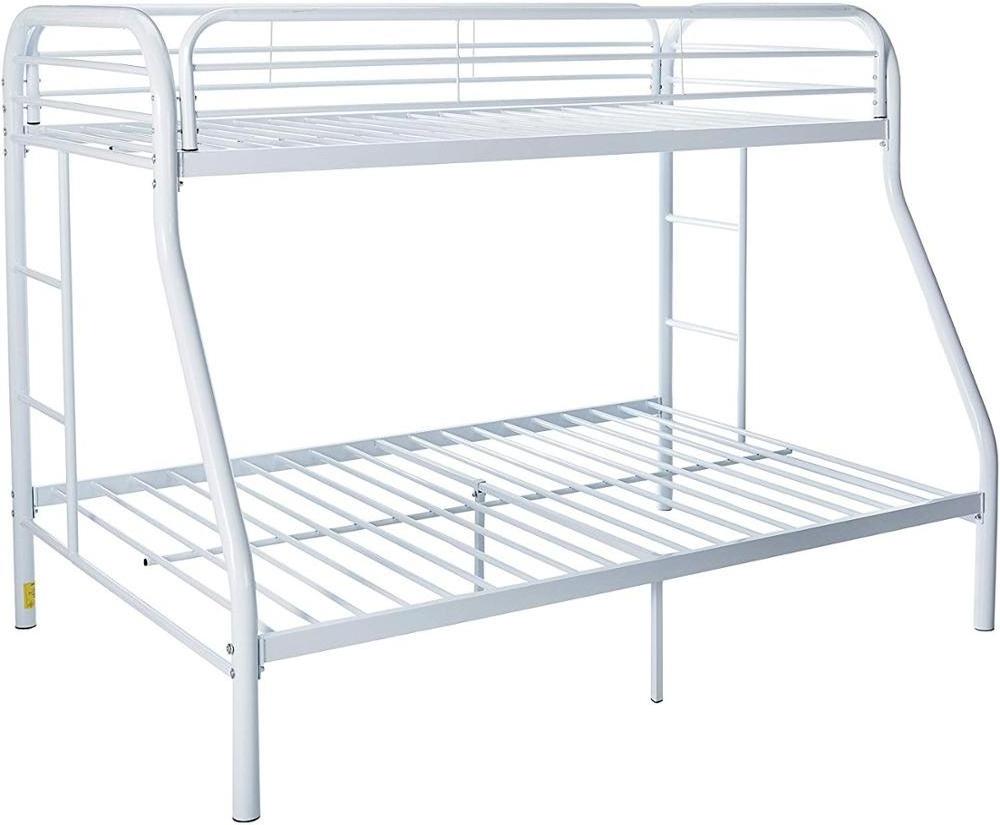 Cheap and Strong Metal Twin and Queen Bunk Bed with Ladders