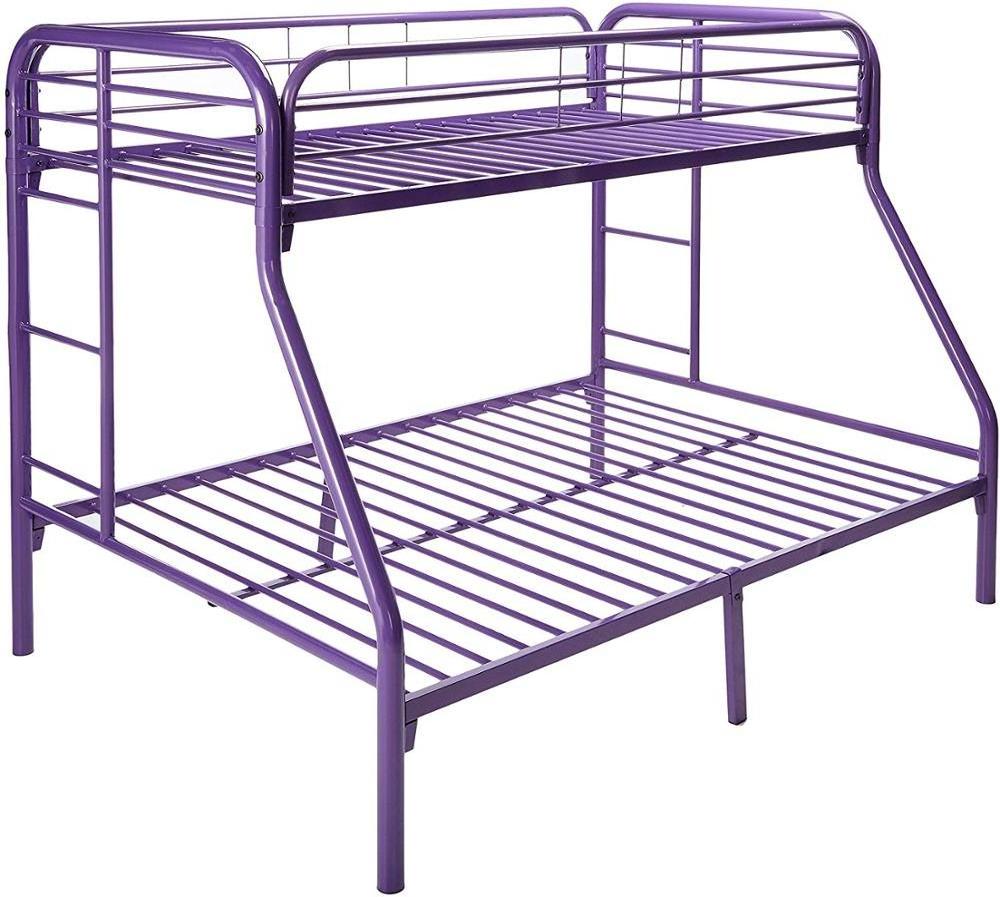 Cheap and Strong Metal Twin and Queen Bunk Bed with Ladders