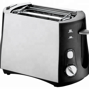 Upright toaster 2 slice toaster 800W Crumb tray and stop function Bun warmer and anti dust cover for option