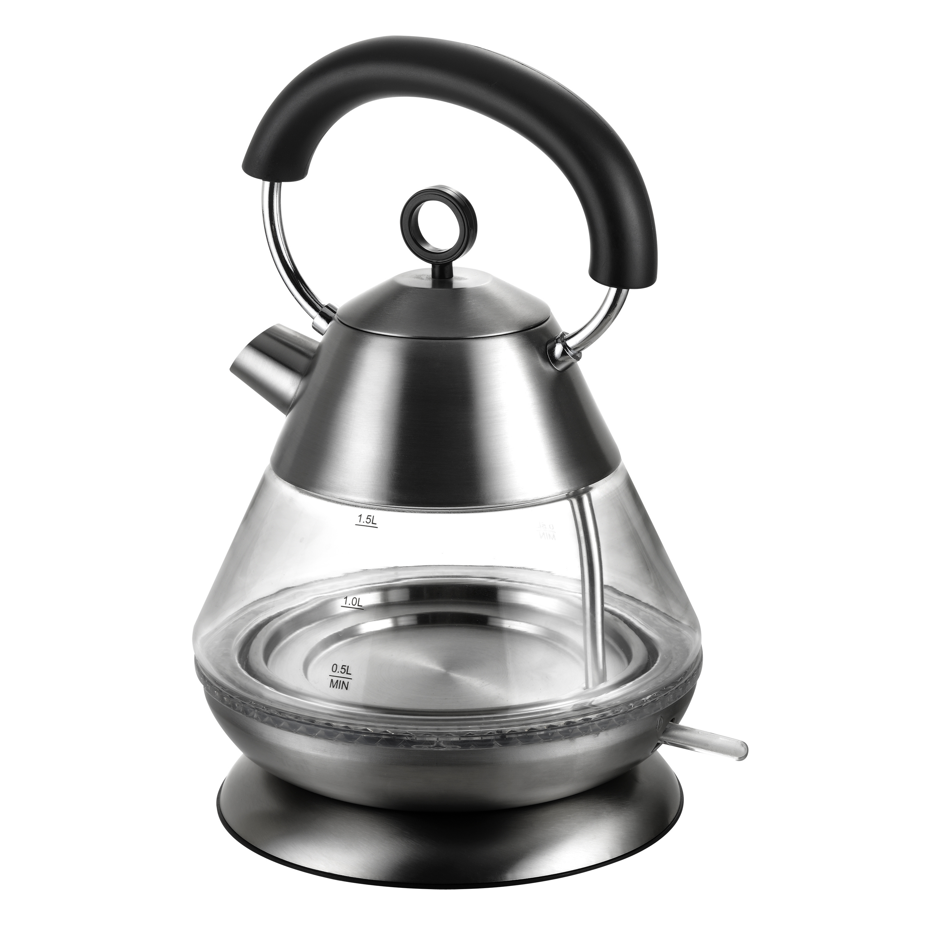 Home use mini portable electric kettle for boiling water with 360 degree cordless base