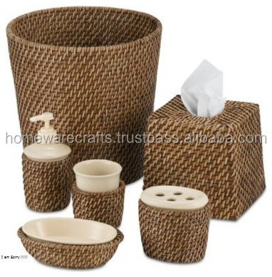 Handwoven cheap price rattan storage basket home decoration gift rattan basket wholesale business in vietnam