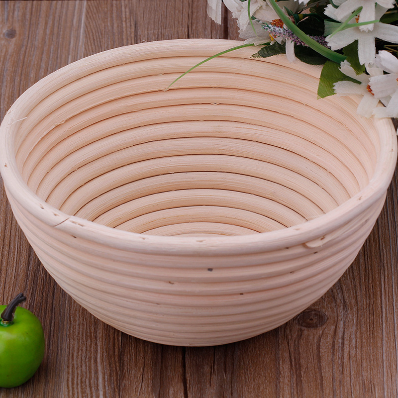 For Sale Round Brotform Banneton Basket / Banneton proofing basket made by rattan