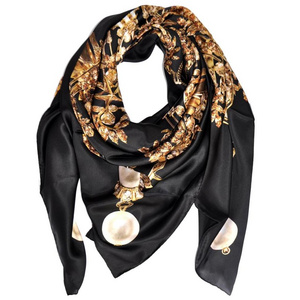 Wholesale cheap Ladies Silk Scarf made in Vietnam / fashionable scarf for women