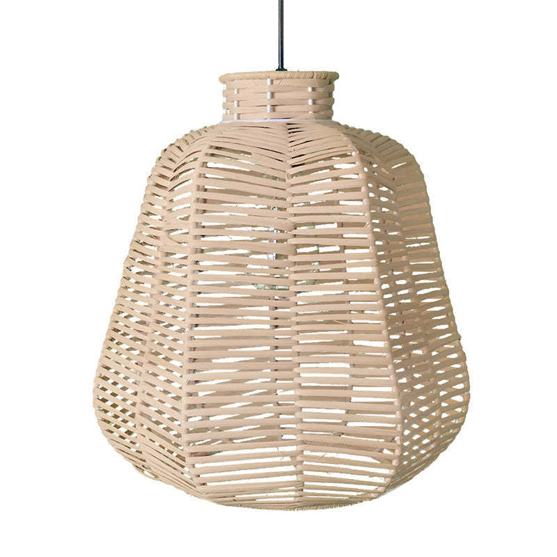 Best Selling Handmade Decorative Ceiling Pendant Light Bamboo Craft Rattan Lampshade Wholesale Natural Lamp Shades Covers Decor