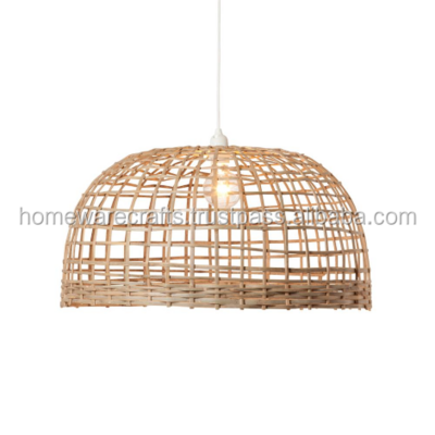 Natural bamboo lamp shade home decor / Wholesale wicker bamboo lamp cover