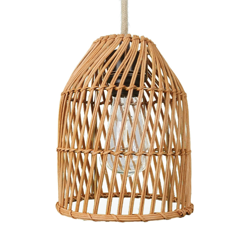 Bamboo lampshades Rattan Lamp Covers & Shades Chandelier Ceiling Lighting Accessories Decorative Pendant Light For Home Decor