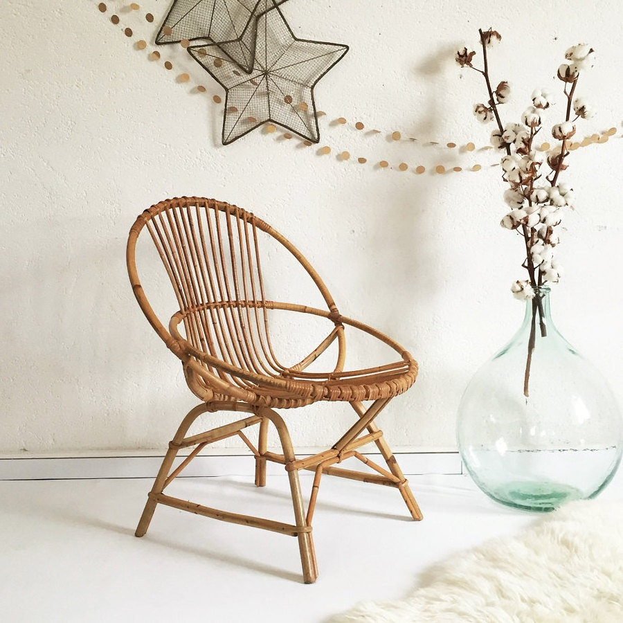 2019 hot products round rattan chair for room rattan furniture Vietnam cheapest price