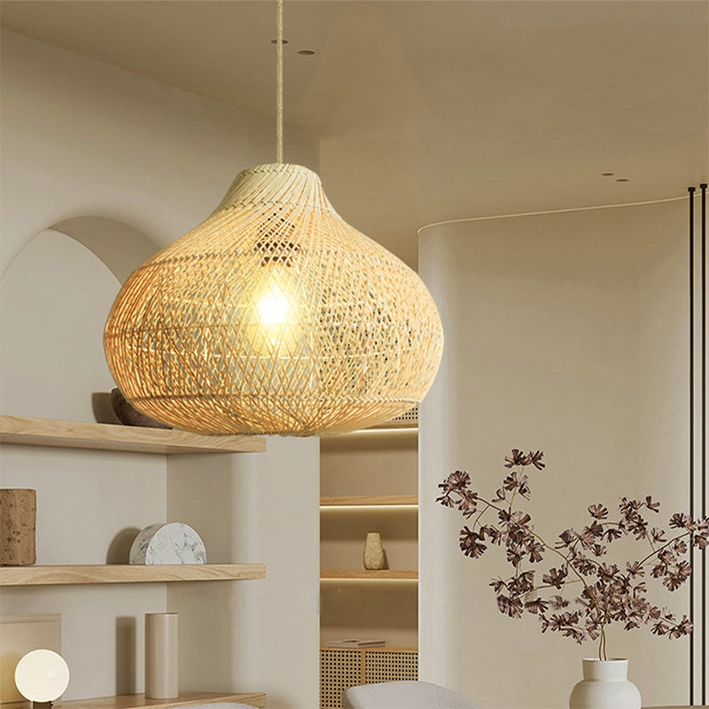 Best selling Accessories Lights Bamboo Unique Modern Ceiling Rattan Lampshades Customized Style For Home Decoration Night Party