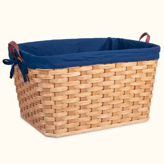 New Collection Natural Rattan Christmas Gift Storage Basket Home Decoration Supply Wholesale Product Item Bamboo European Style