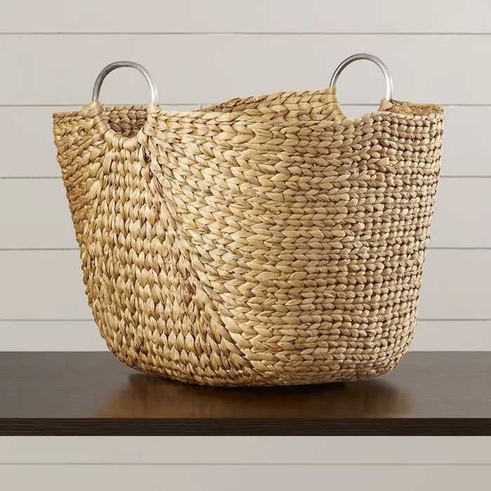 Latest Collection Vietnam Straw Seagrass Woven Baskets Large Collapsible Clothing Laundry Hamper Wicker Bamboo Cloths Storage