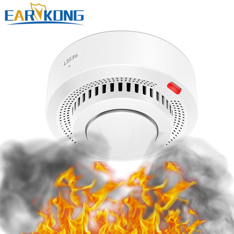 Fire Protection Smoke Detector Smokehouse Combination Fire Alarm Home Security System Firefighter Tuya WiFi Smoke Detector Alarm