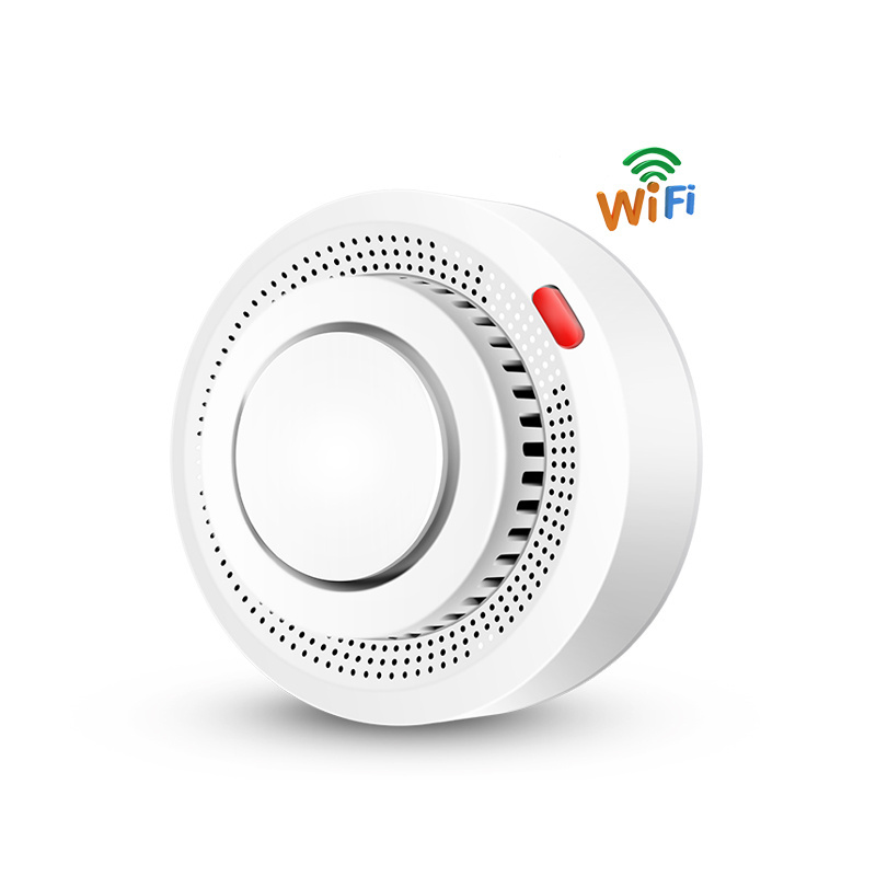 Fire Protection Smoke Detector Smokehouse Combination Fire Alarm Home Security System Firefighter Tuya WiFi Smoke Detector Alarm