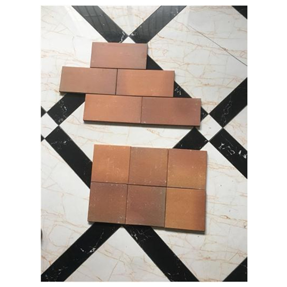 Outdoor flooring tile 115*240mm clay paving brick