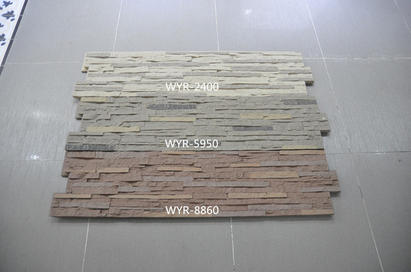 New Design nice brick stone polyurethane 3d pu faux stone wall panel