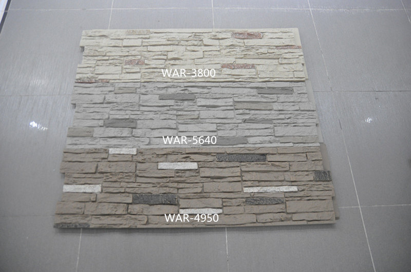 New Design nice brick stone polyurethane 3d pu faux stone wall panel