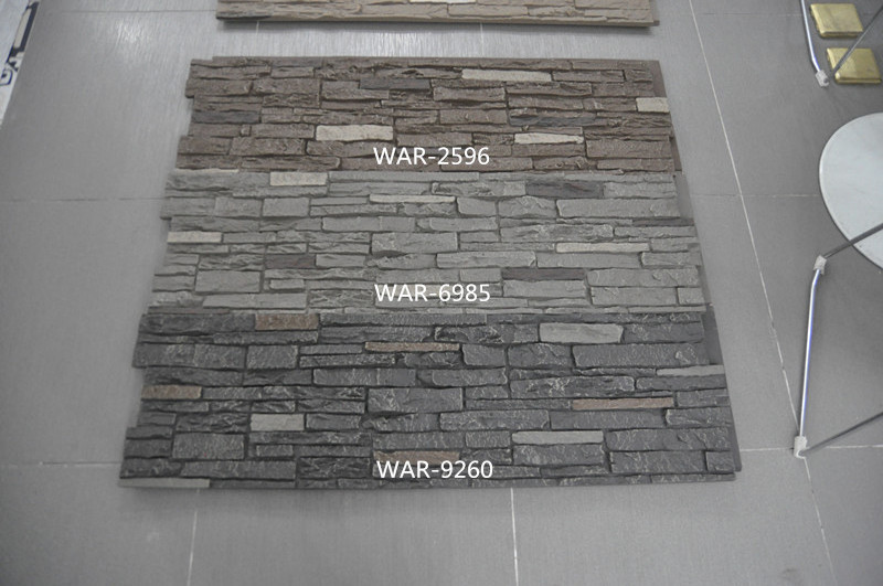 New Design nice brick stone polyurethane 3d pu faux stone wall panel