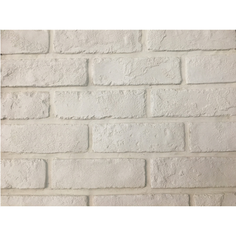 Villa exterior white wall brick cladding veneer