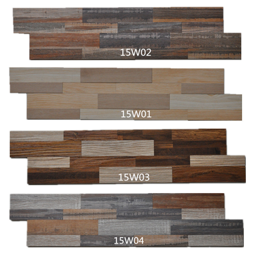 Classic decoration wooden wall panel and stick wood wall peel mosaic