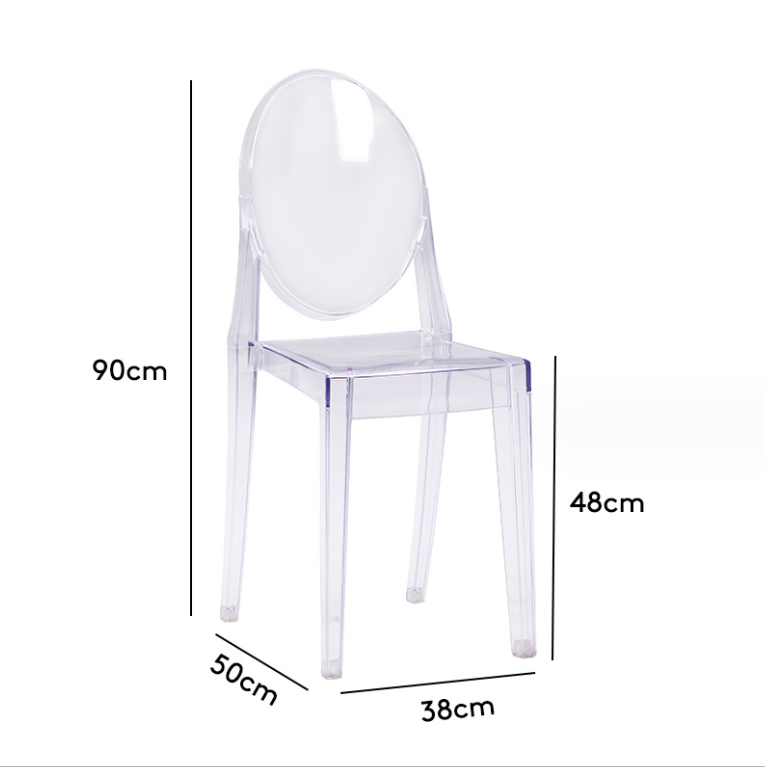 Crystal Phoenix chair ghost chair for events