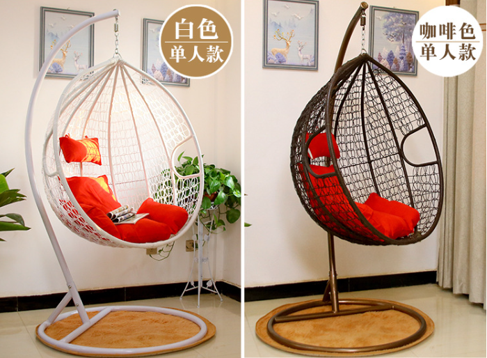 Garden Furniture Patio Large Swing Chair Cheap Price Factory Sale Rattan Hanging Egg Chair Home Furniture High Quality Modern