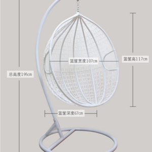 Garden Furniture Patio Large Swing Chair Cheap Price Factory Sale Rattan Hanging Egg Chair Home Furniture High Quality Modern