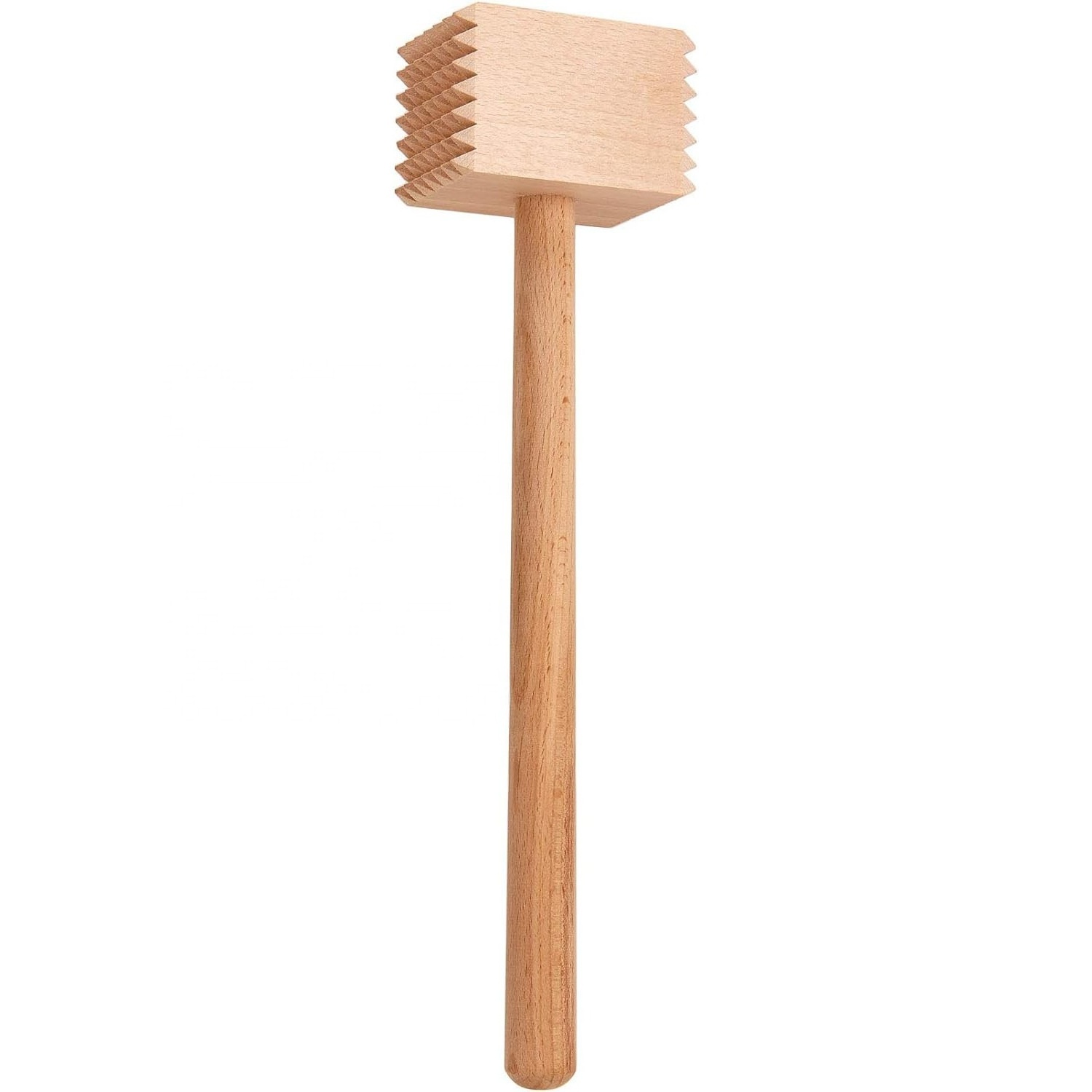 Kitchen Wooden Meat Tenderizer Mallet Marinating Prep Tool, Double Sided | Homex_BSCI Factory