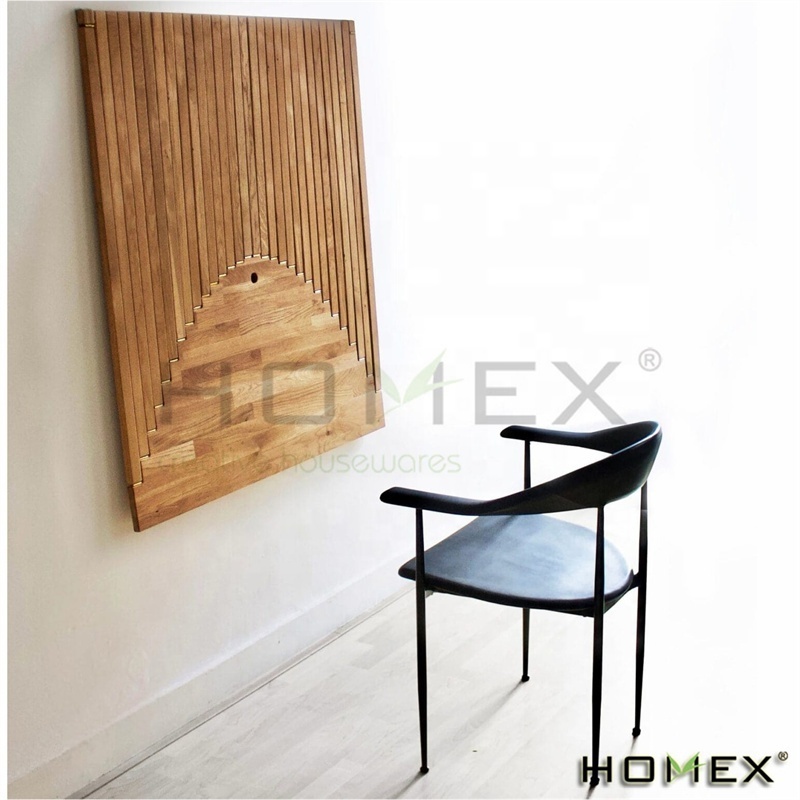 Bamboo Wall Mounted Floating Folding Table Art Decor Desk Drop Leaf Dining Table