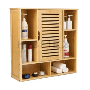 Bathroom Wall Cabinet Tiered Shelf Over The Toilet Storage Cabinet with Drawer Wall Mounted Storage Organizer