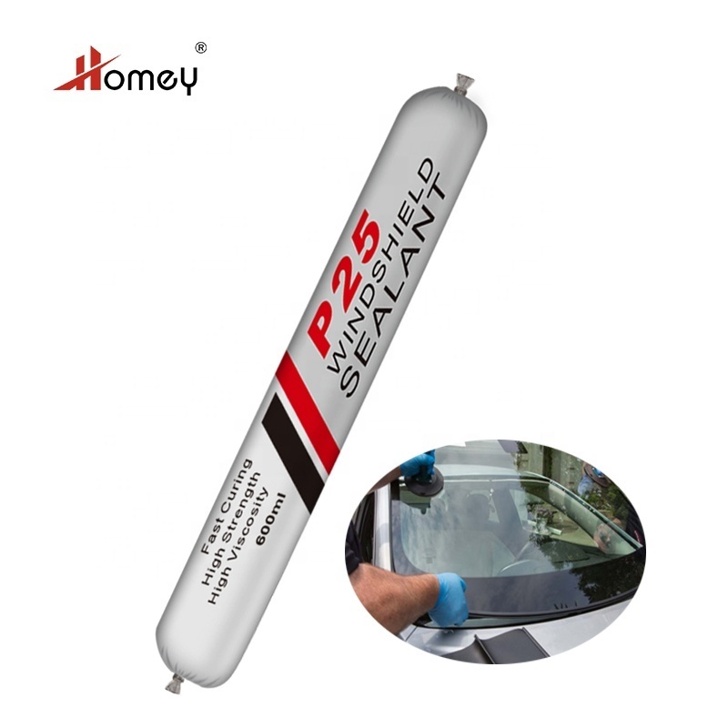 Homey Best Price Pu Windshield Automotive Black Silicone Sealant