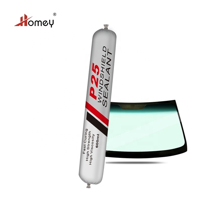 Homey Best Price Pu Windshield Automotive Black Silicone Sealant