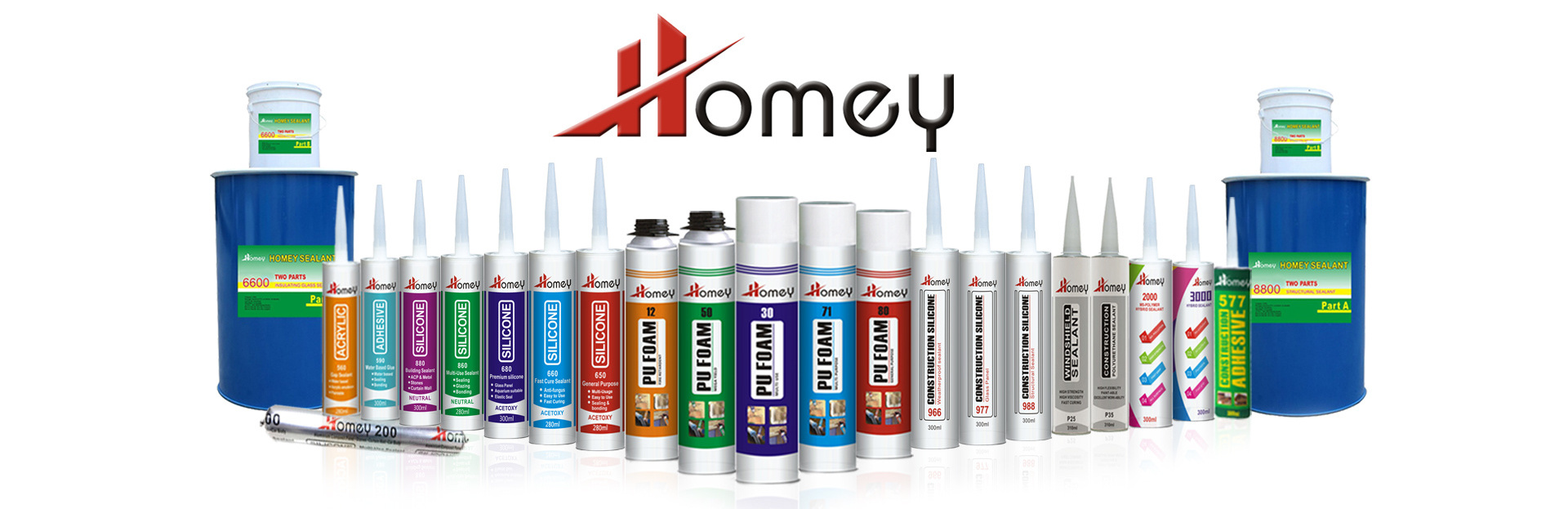 Homey Silicone Sealant For Plastic And Metal Sealant Silicone Glue