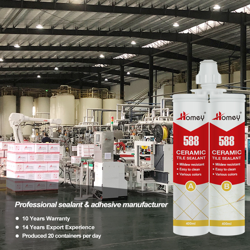 Homey Factory direct sale epoxy waterproof tile grouting gap filler sealant Waterproof Tile Grout