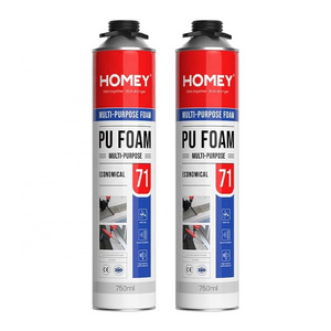 HOMEY Cost effective pu spray foam spray multi-use expanding polyurethane pu foam