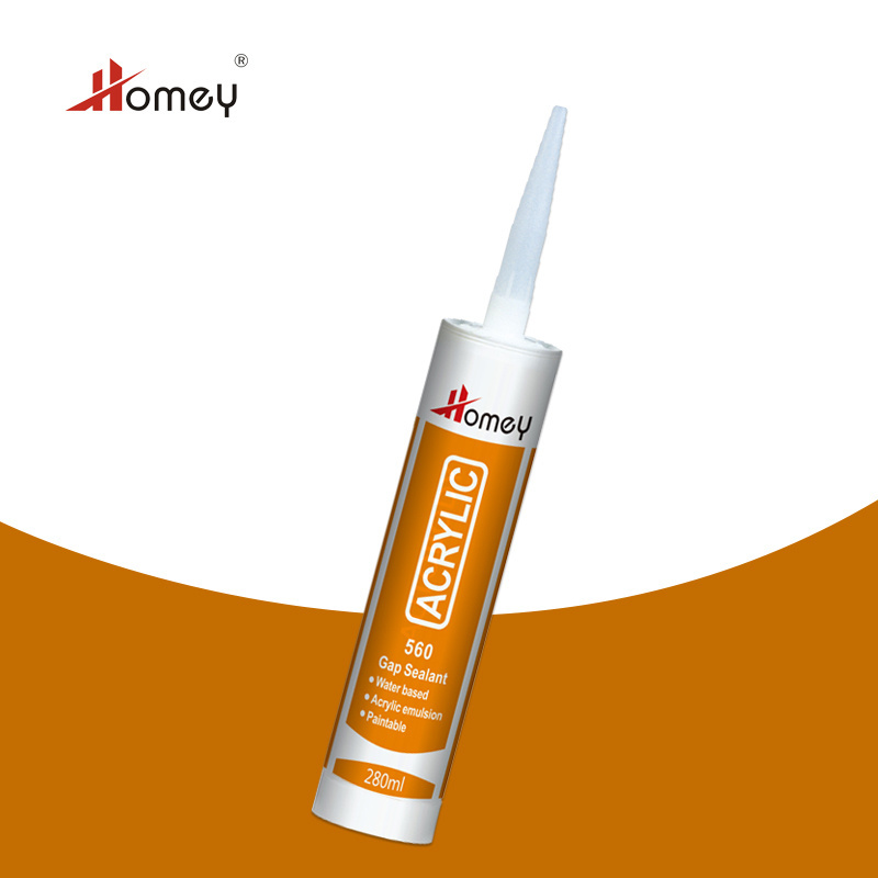 Homey Silicone  acrylic  sealant 150ml caulking  gp boss ra material concrete joint fire silicone sealant