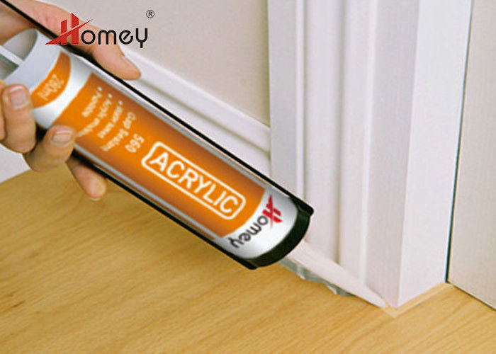 Homey White Acrylic gap sealant Latex Caulk waterproof sanitary sealant