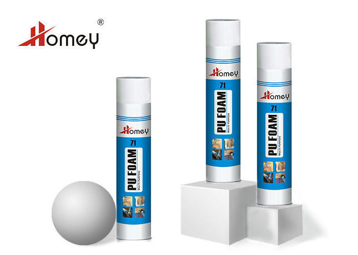 Homey 71 one component polyurethane foam pu foam spray glue for door or window frames