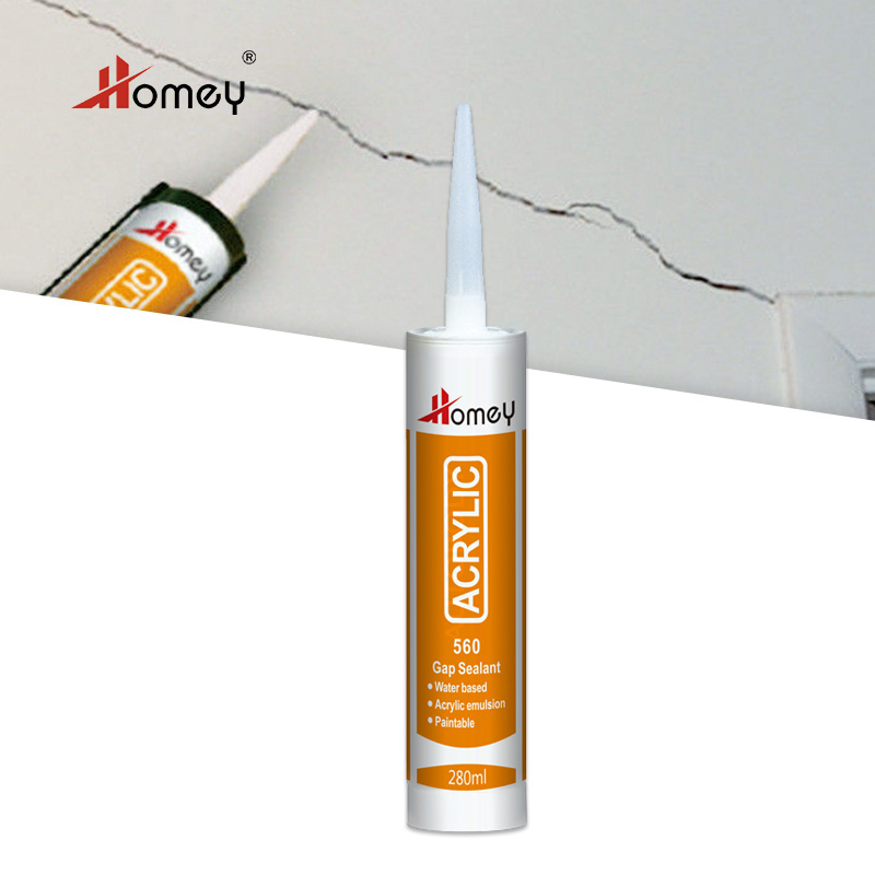 Homey Silicone  acrylic  sealant 150ml caulking  gp boss ra material concrete joint fire silicone sealant